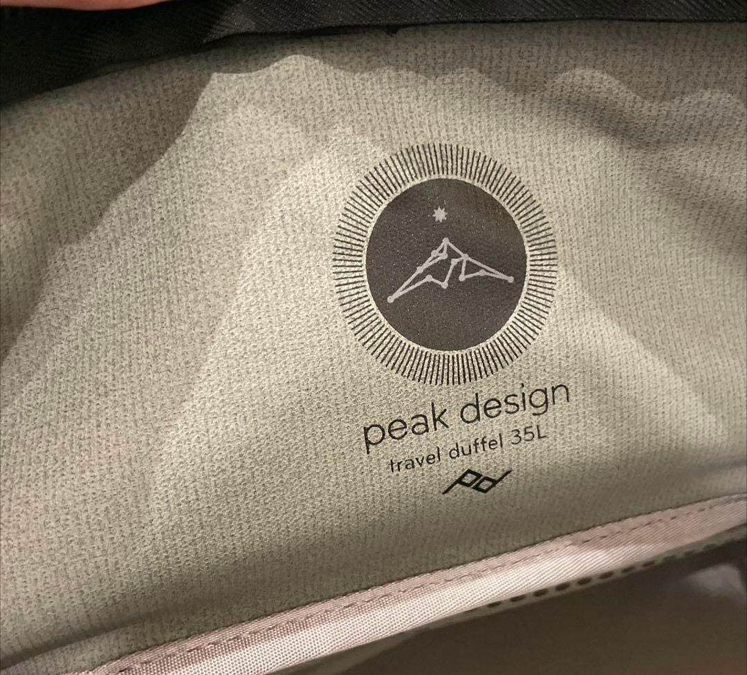 Peak Design ピークデザイン トラベルダッフル 35L