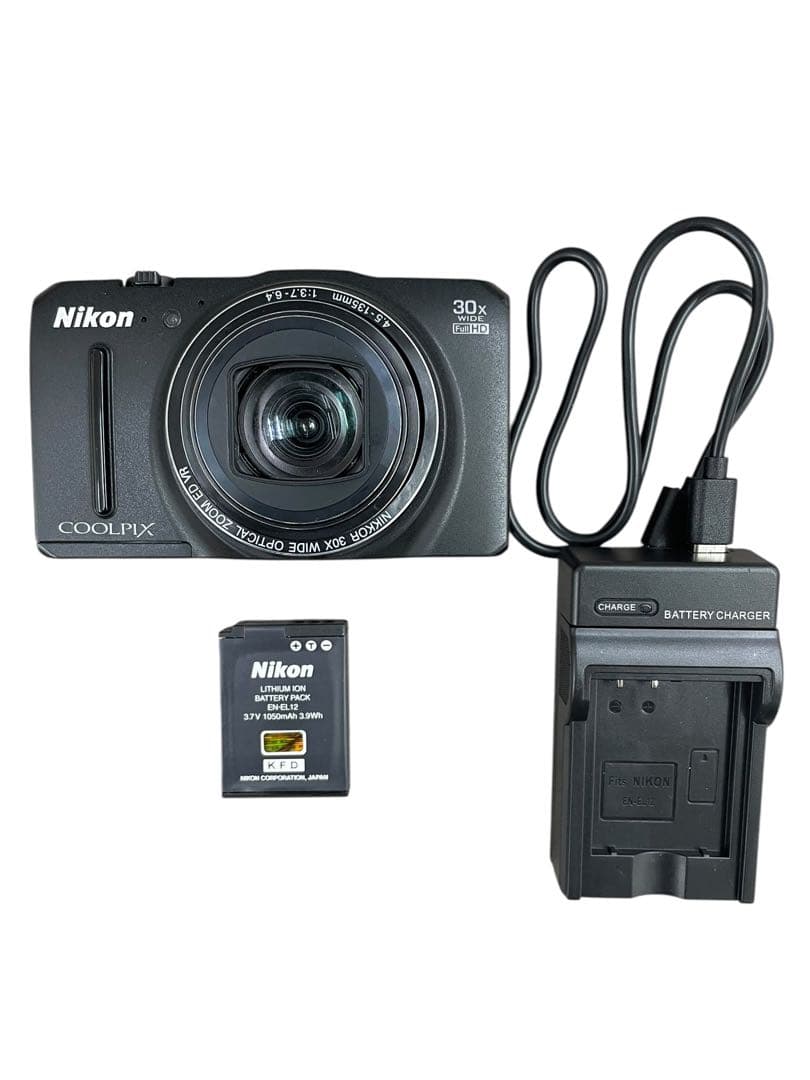 ⭕️Nikon COOLPIX S9700 ジャンク　バッテリー充電器付き