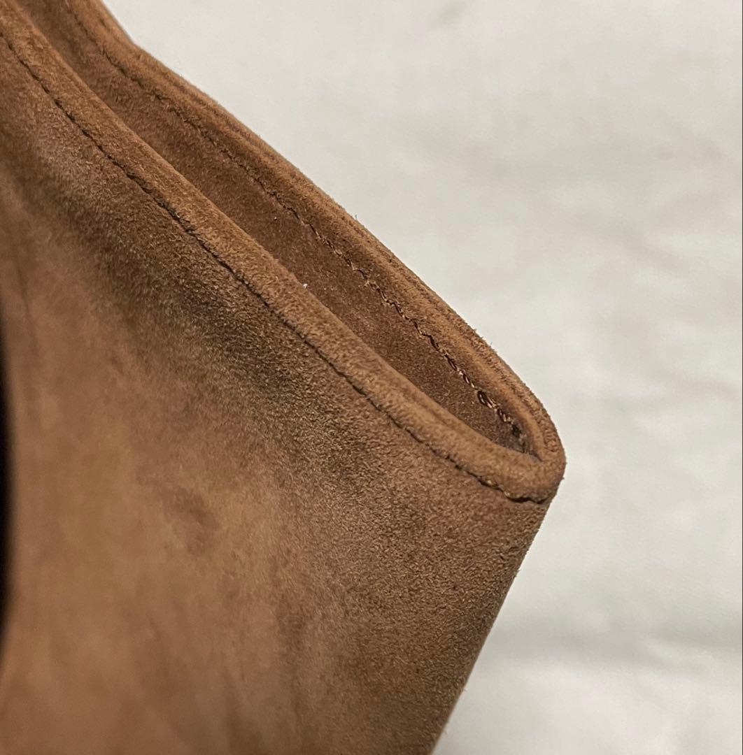 【最終価格】エルメス　スエードクラッチバッグ　保存袋あります