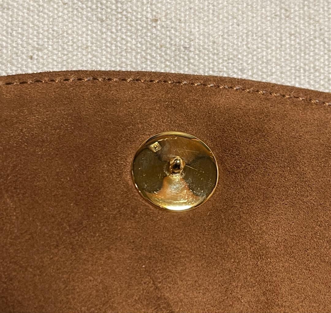 【最終価格】エルメス　スエードクラッチバッグ　保存袋あります