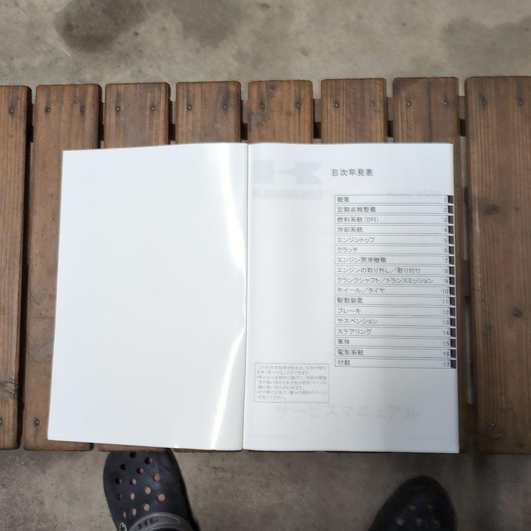 五*呂様 Kawasaki Ninja 250R サービスマニュアル・パーツカタ