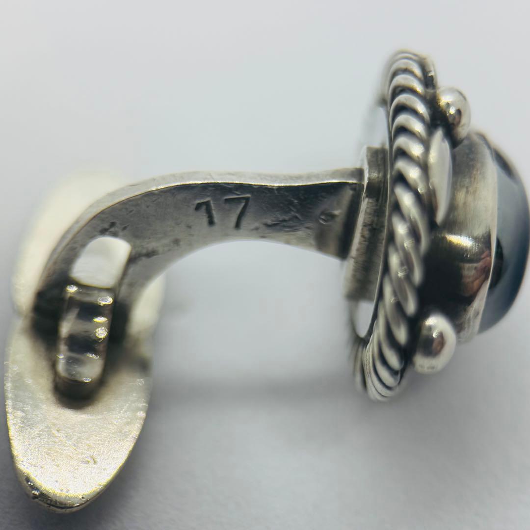 ジョージジェンセン カフス ヘマタイト 17 SV925 シルバー スーツ