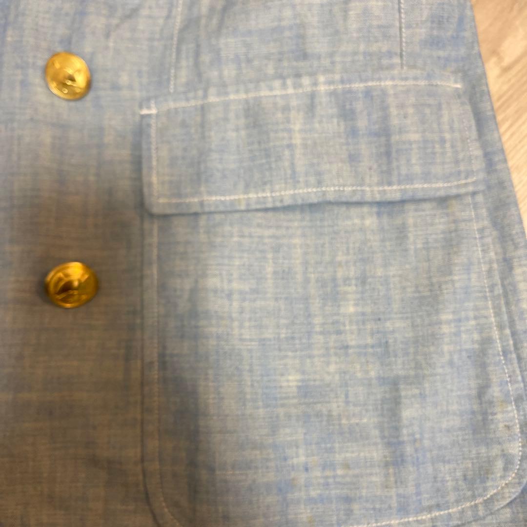 【ラルフローレン】ジャケット　シャンブレーサイズ2