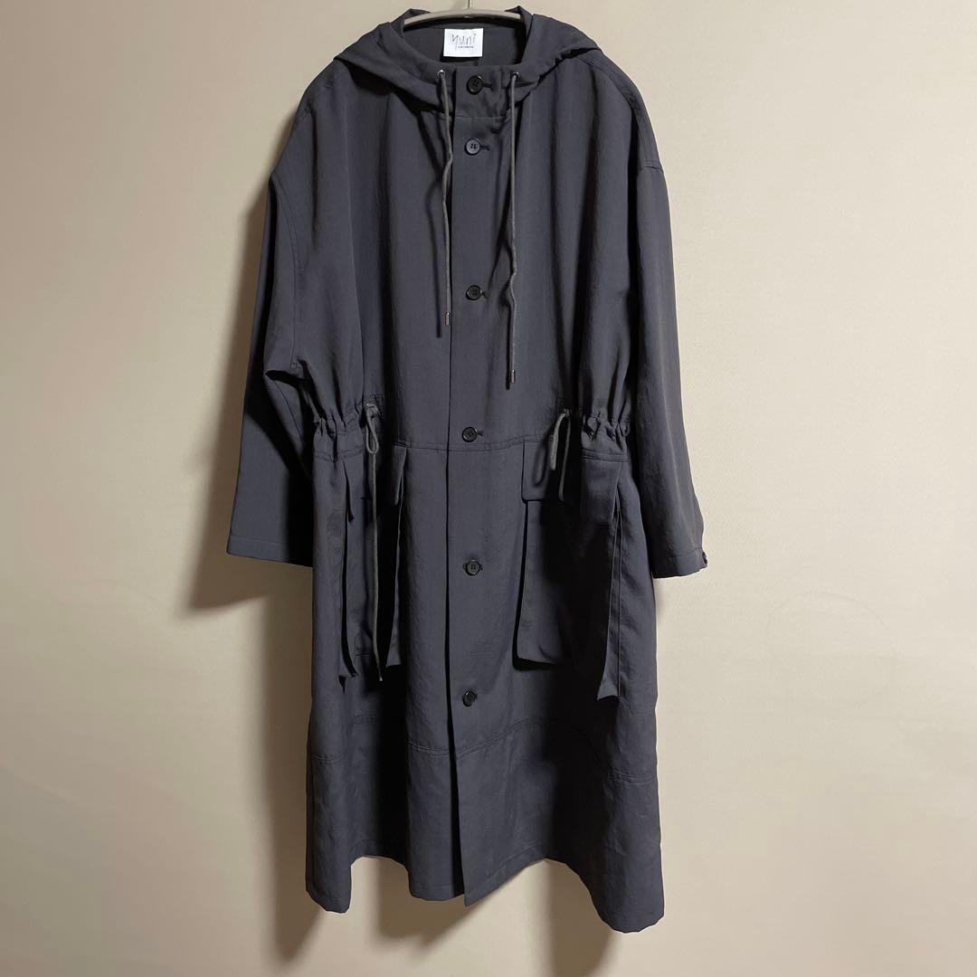 【yuni】 Pe washer hooded コート