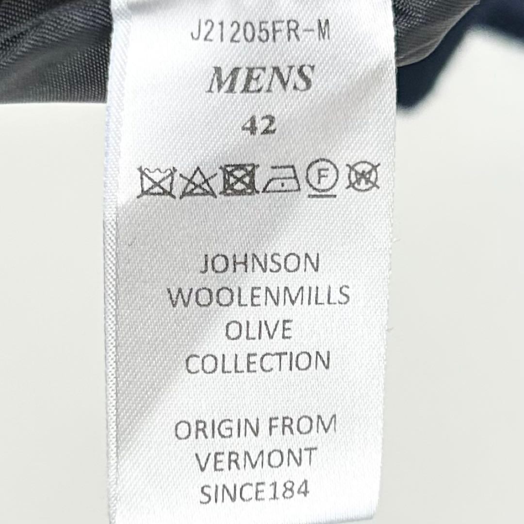 希少【美品】ジョンソンウーレンミルズ/エルガン別注スタンドカラーダッフルコート