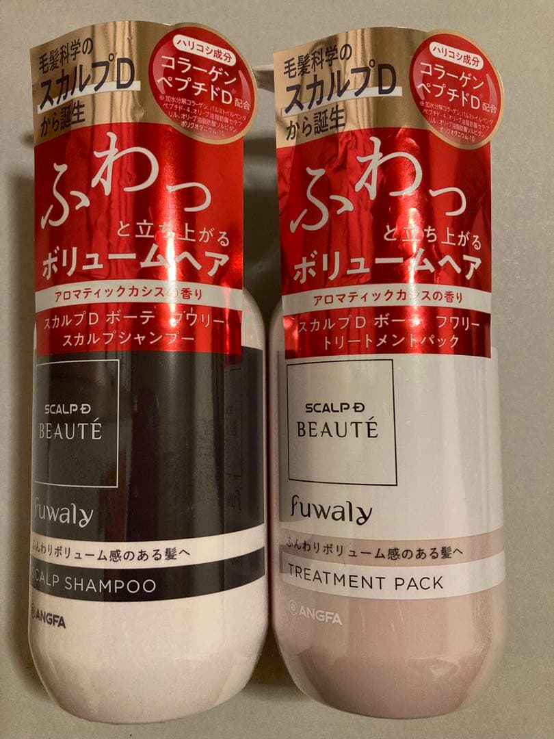 アンファー　スカルプD ボーテ　フワリー　シャンプー・トリートメントパック 6本