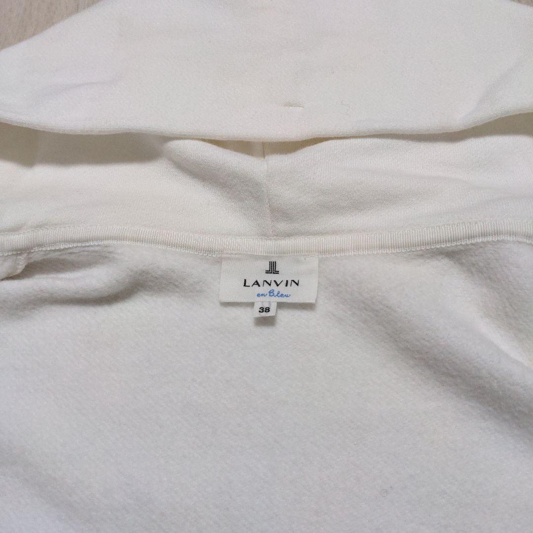 メルカリ市セール4点セット★ランバンオンブルー★パーカー　プリーツスカート　38