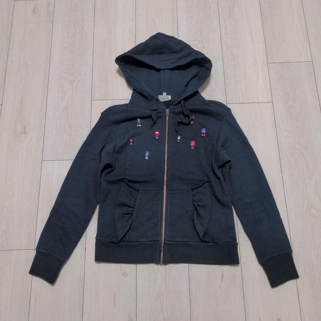 メルカリ市セール4点セット★ランバンオンブルー★パーカー　プリーツスカート　38