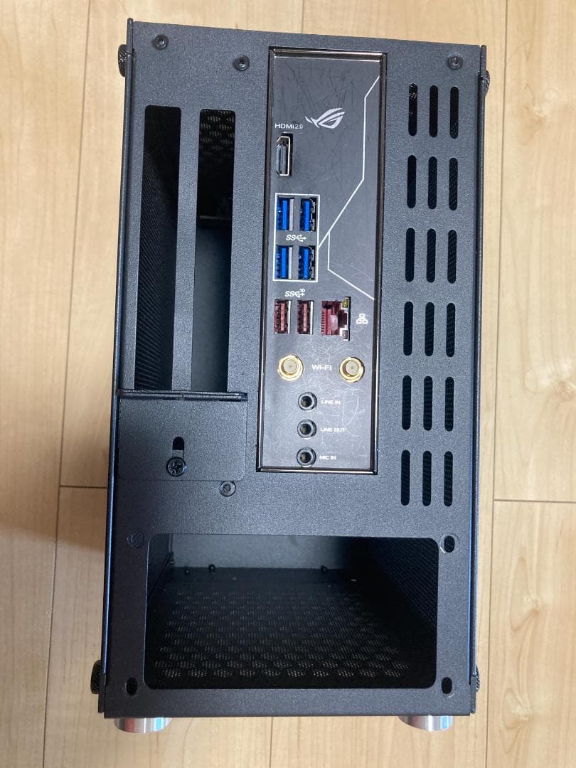 自作PC　mini itx 電源なし　ssdなし