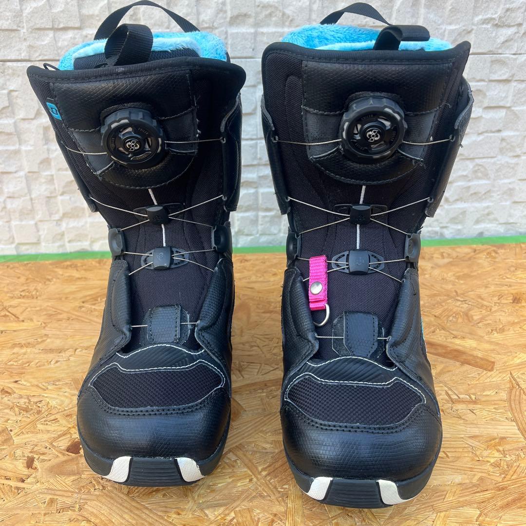 最終価格！サロモン　Pearl 24.5cm ダイヤル式