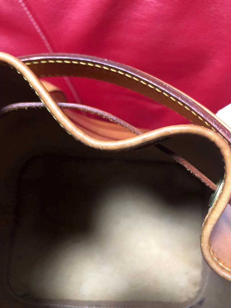 ヌメ革　ヴィトンバック