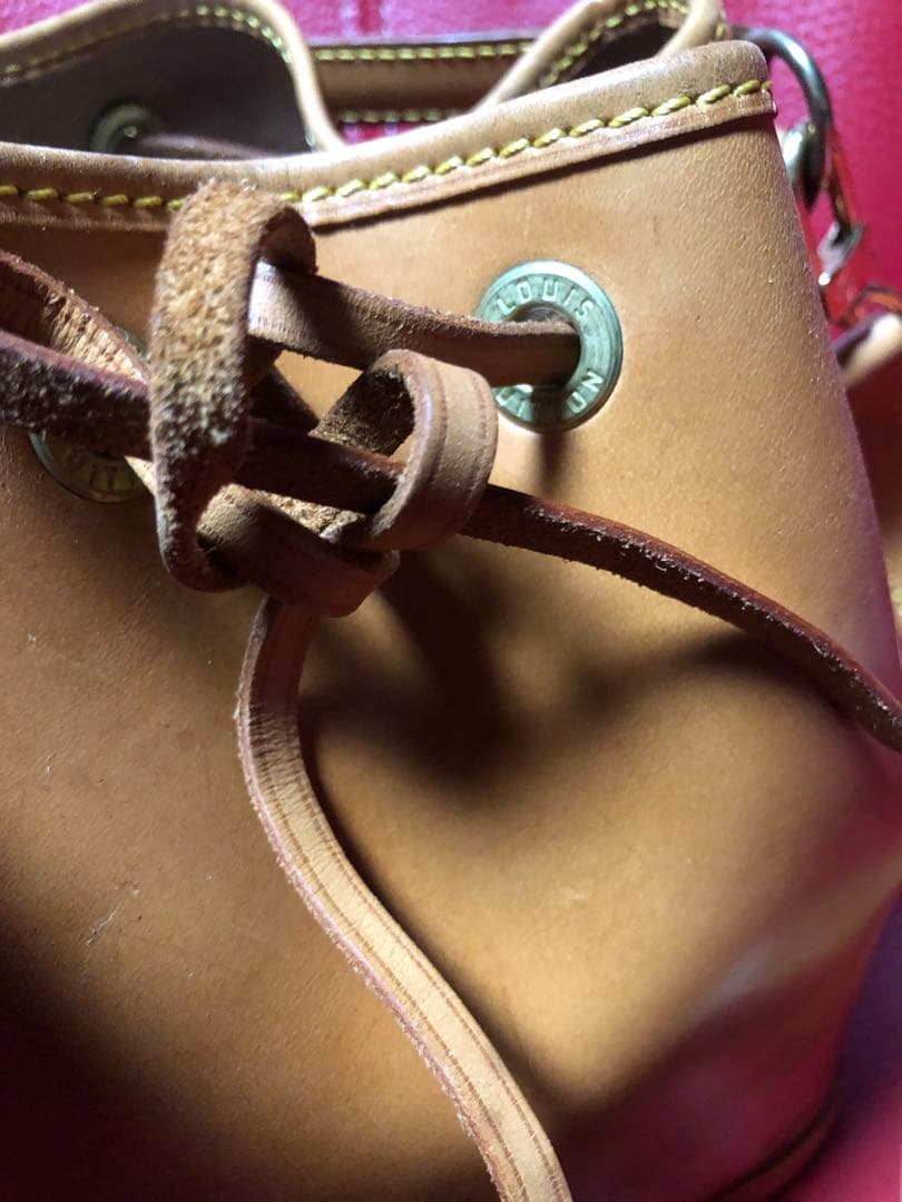 ヌメ革　ヴィトンバック