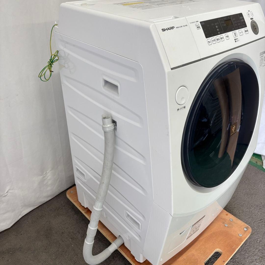 942　ドラム式洗濯機　SHARP　10キロ　右開　安い　綺麗　設置無料