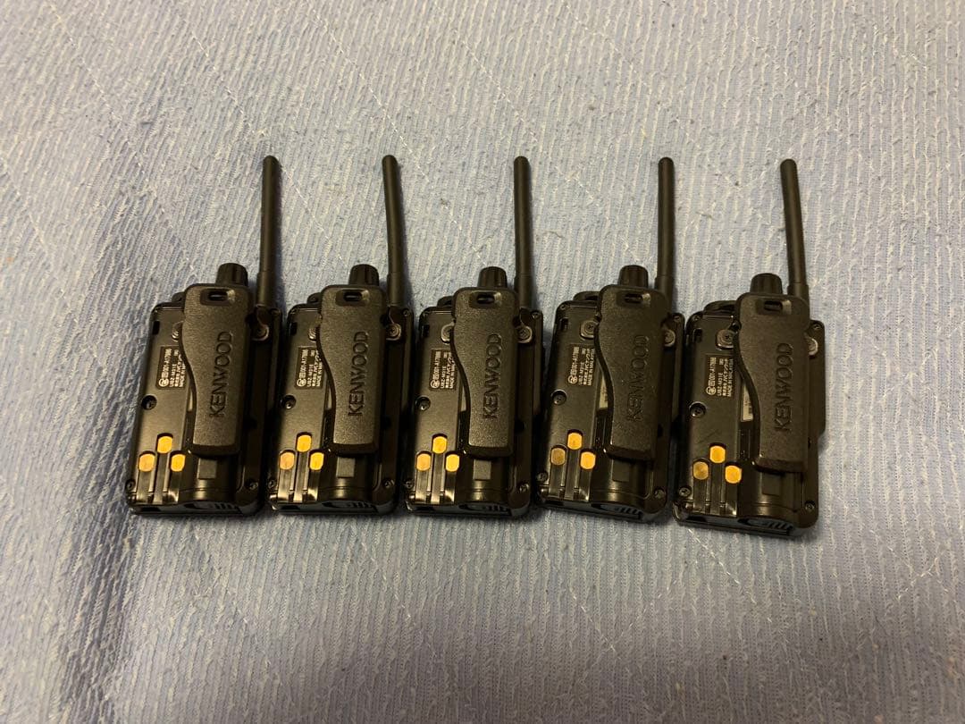 KENWOOD UBZ-M31Eトランシーバー 5台セット