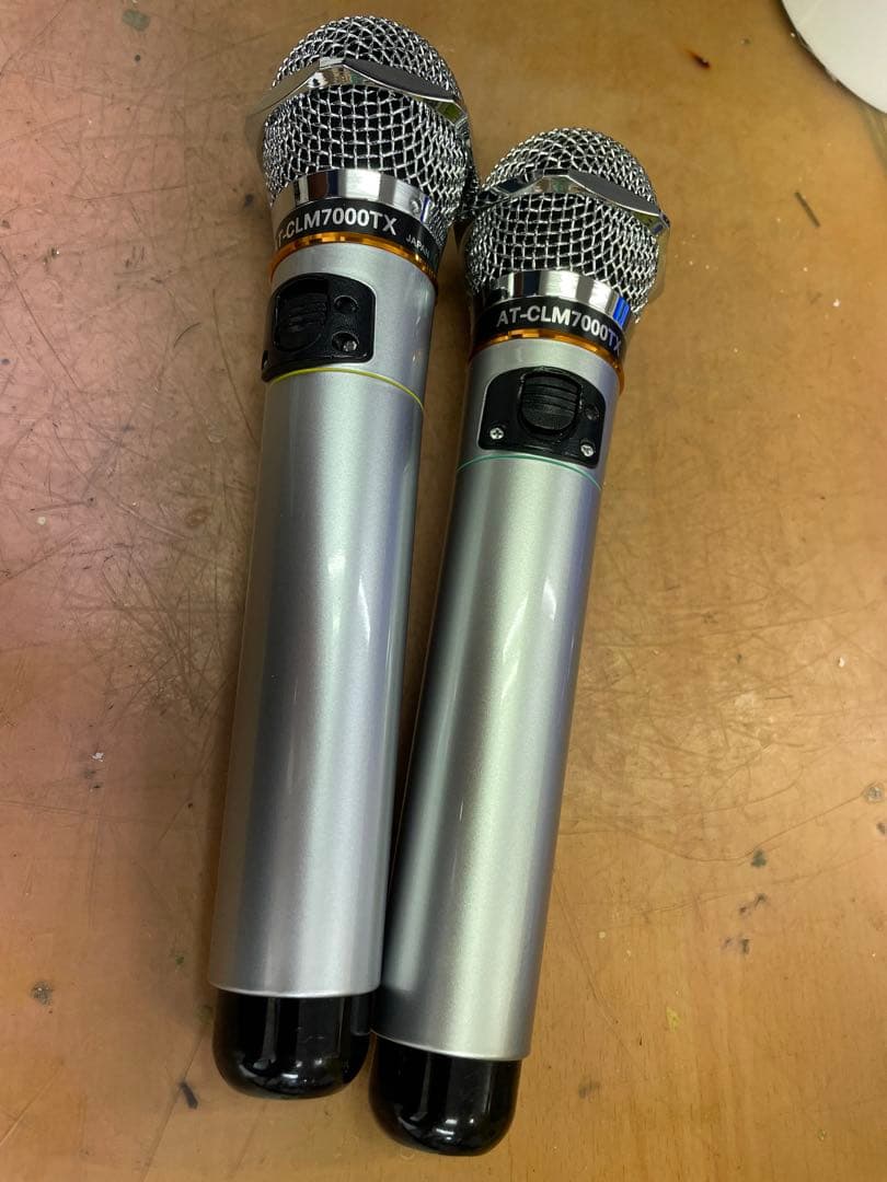 オーディオテクニカ製赤外線ワイヤレスマイクセットCR701+CLM7000