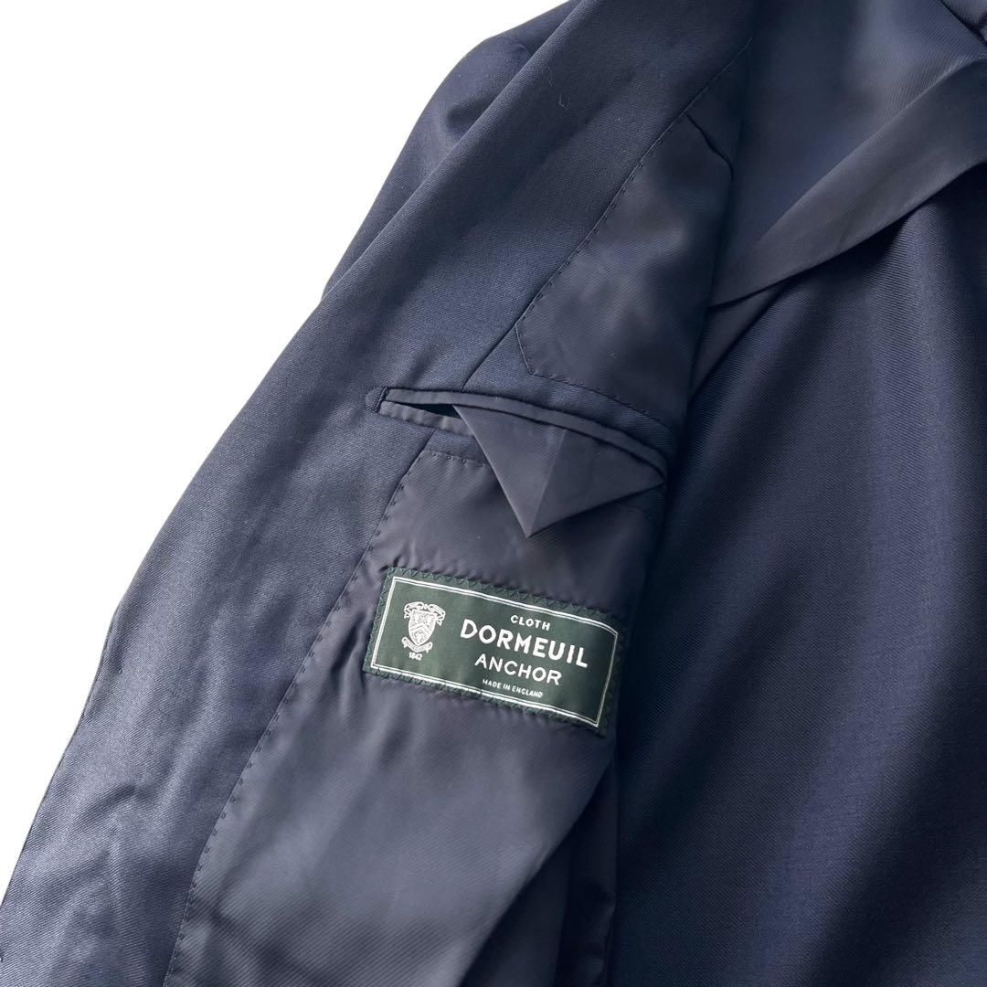 美品 DORMEUIL SHIPS 別注素材 ANCHOR スーツ 44