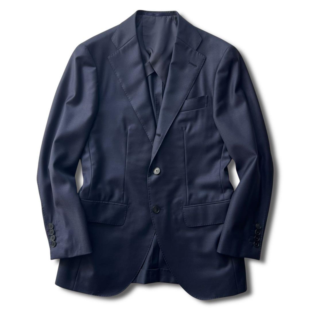 美品 DORMEUIL SHIPS 別注素材 ANCHOR スーツ 44