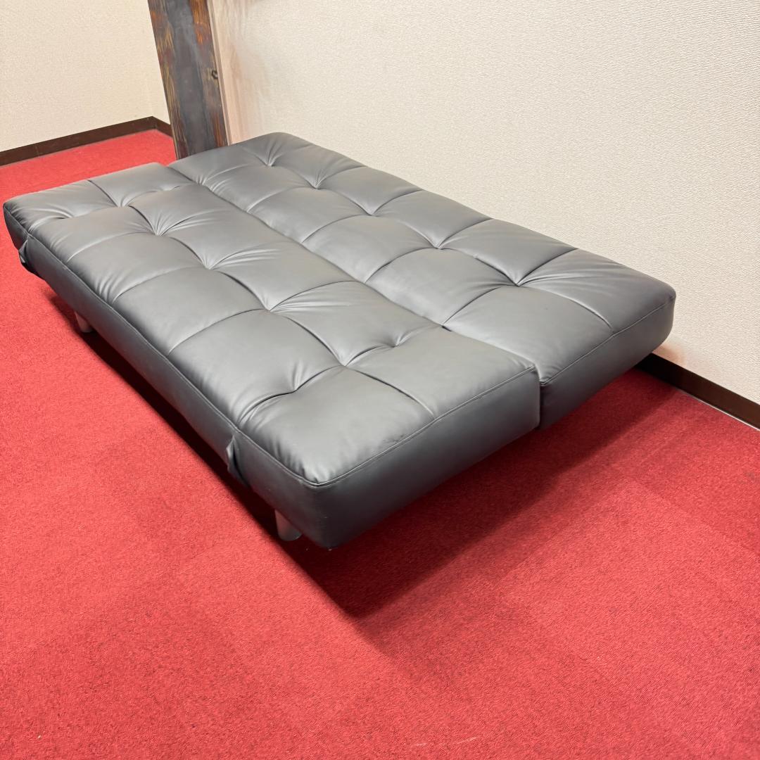 東京23区送料無料　超美品ニトリ ソファベッド Nシールド マークスAM 合皮