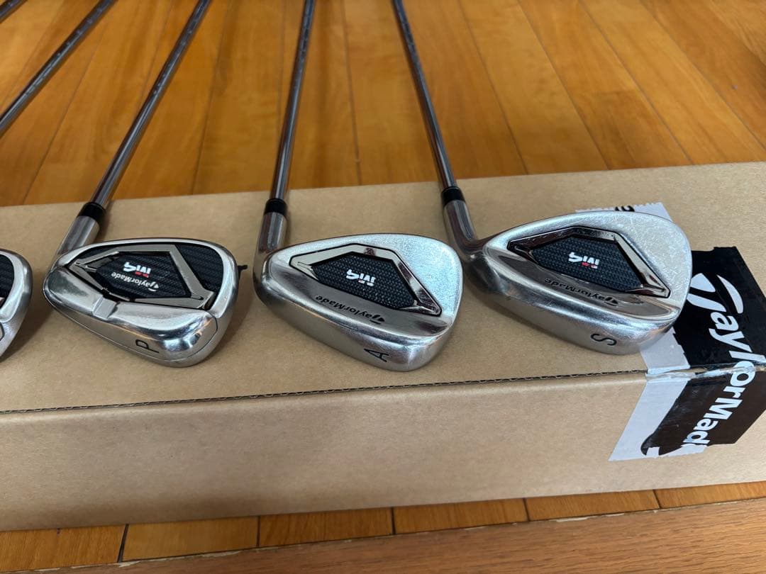 テーラーメイド M4 2021 アイアン 8本セット(5-P）A、S