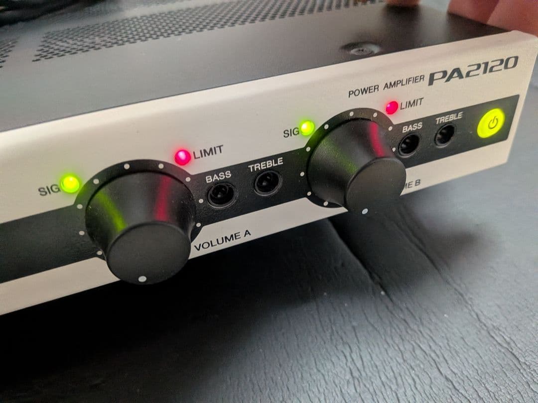 即購入可 美品完動品YAMAHA ヤマハ PA2120 パワーアンプ