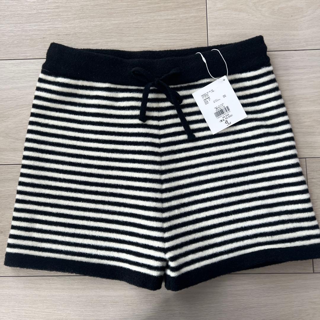 新品【eL】12G Fluffy Short Pants