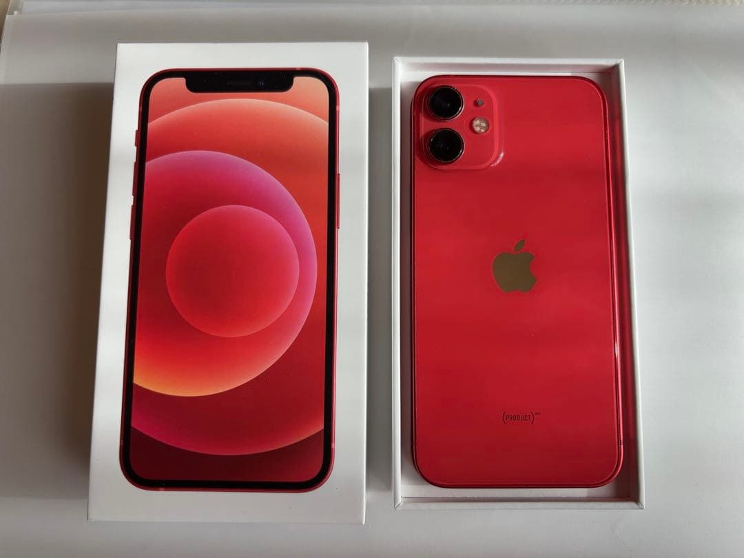 Apple iPhone 12 mini ミニ(PRODUCT(RED)) 本体