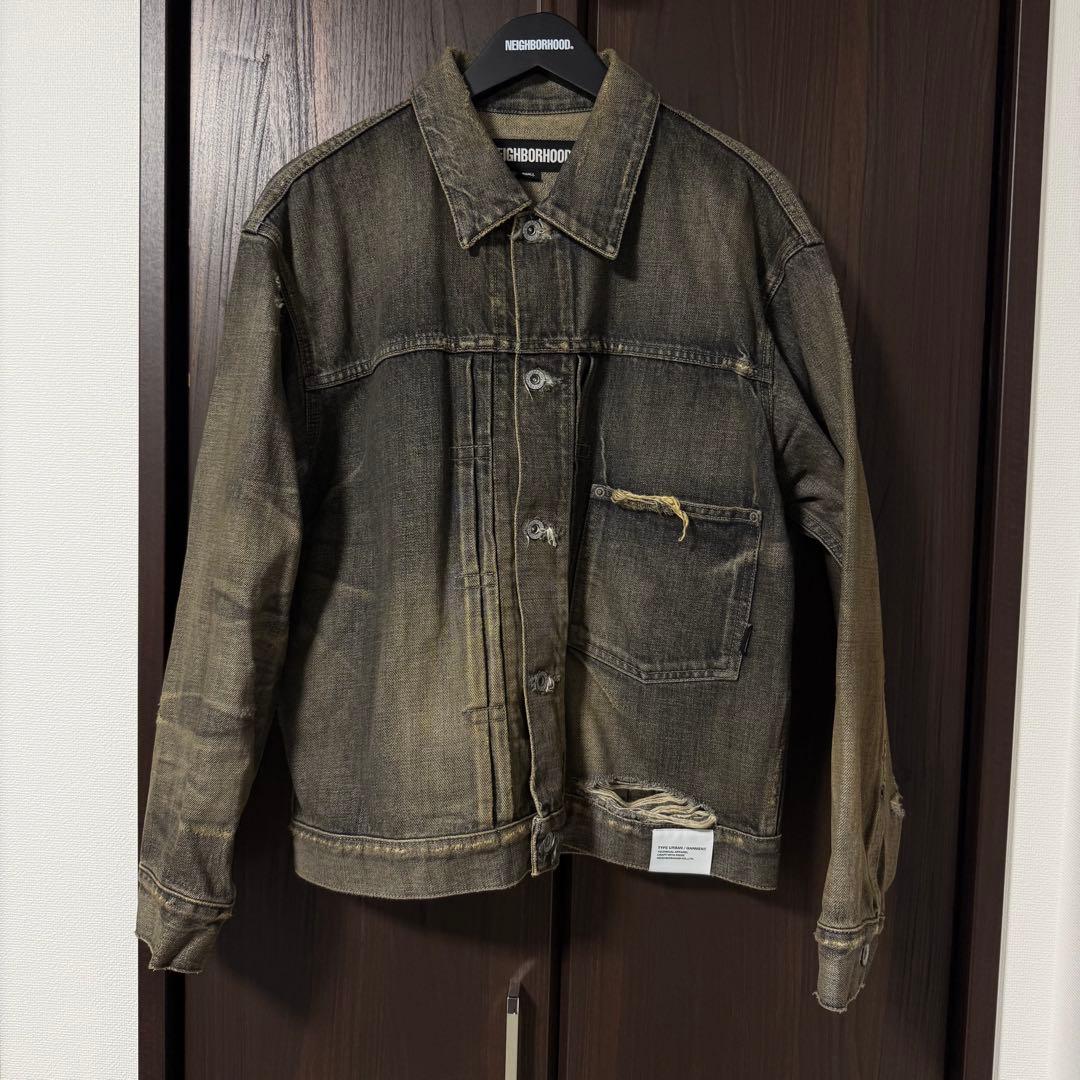 ジャケット・アウター NEIGHBORHOOD SAVAGE DENIM TYPE-1 JACKET