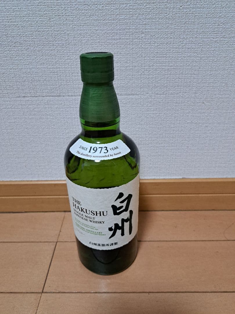 化粧箱有　白州 NV シングルモルトウイスキー 700ml 43% サントリー