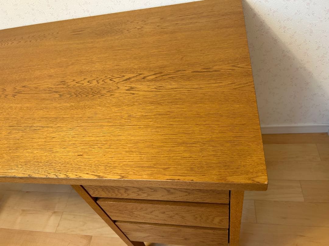 UNICO ウニコ・CORSOコルソ・木製デスク・勉強机・オーク・片袖デスク