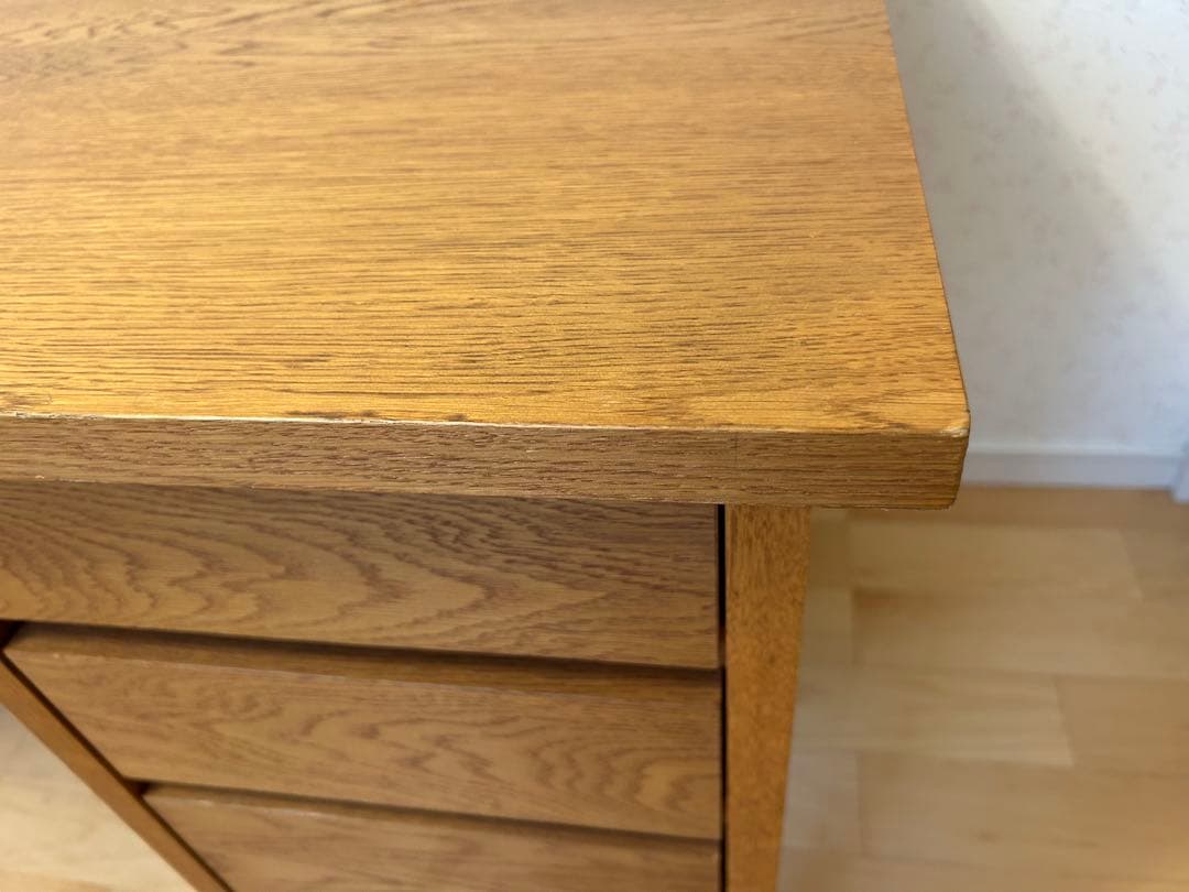 UNICO ウニコ・CORSOコルソ・木製デスク・勉強机・オーク・片袖デスク