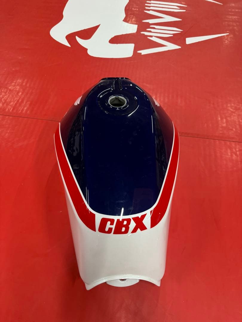HONDA CBX400 F バイクタンク 青/白/赤