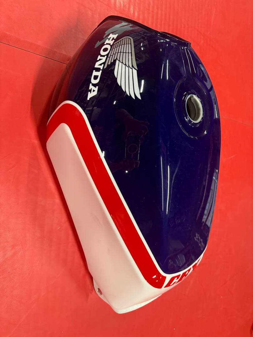 HONDA CBX400 F バイクタンク 青/白/赤
