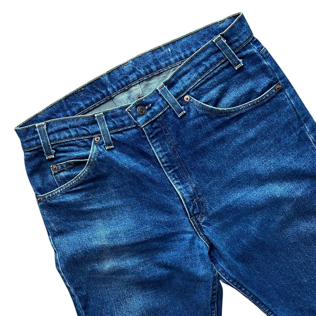 希少 リーバイスW34/L31 505 66後期 42TALON ボタン裏513