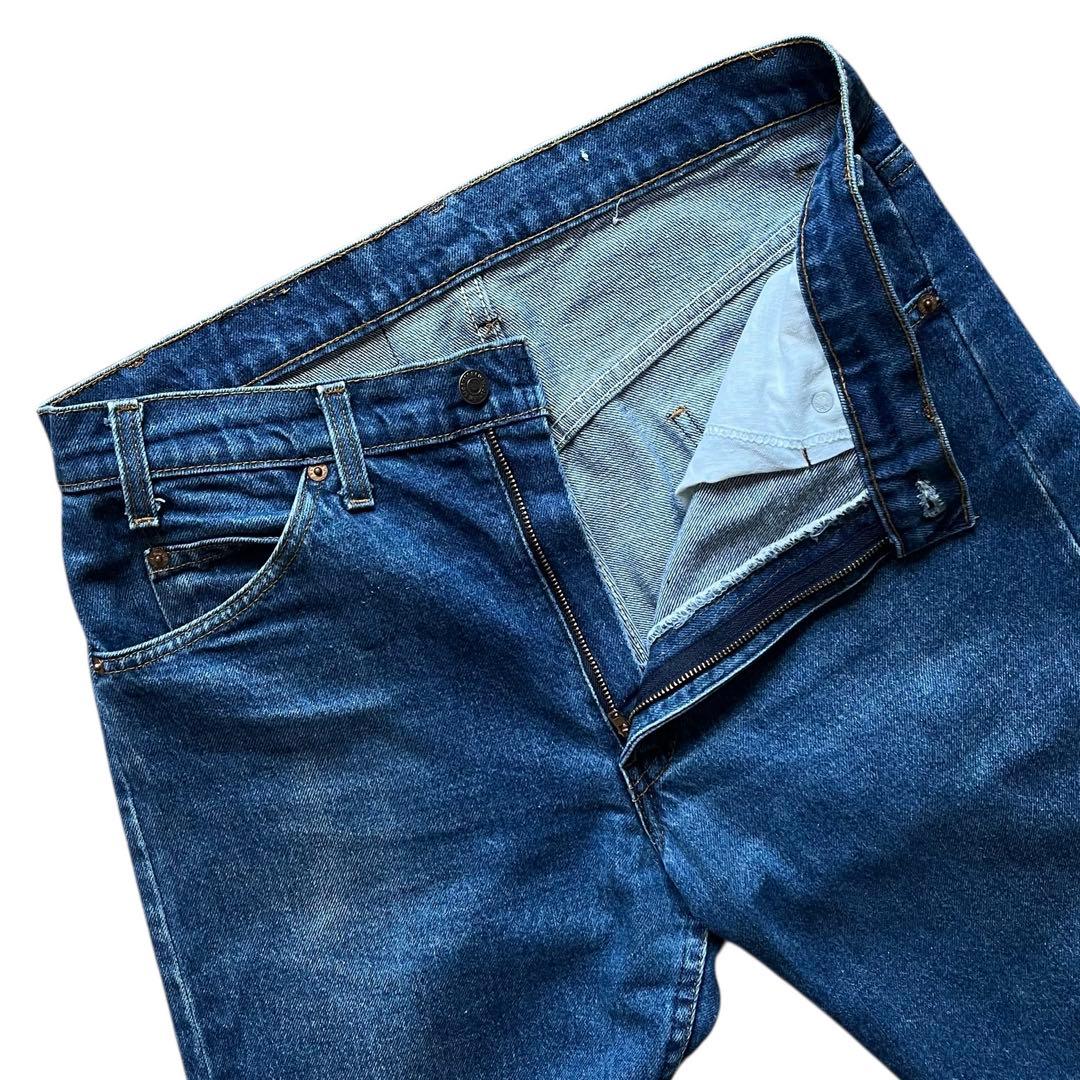 希少 リーバイスW34/L31 505 66後期 42TALON ボタン裏513