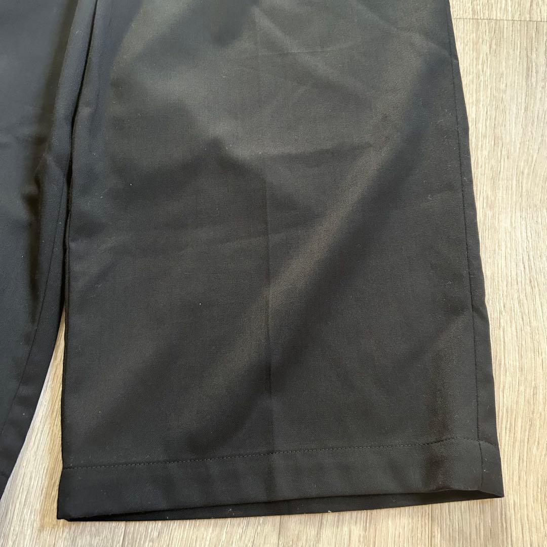 タグあり メゾンスペシャル ウールミックスコンティニュアスツータックワイドパンツ