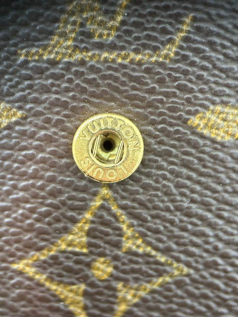 【LOUIS VUITTON】ヴィトン モノグラム ポルト モネ・プラ