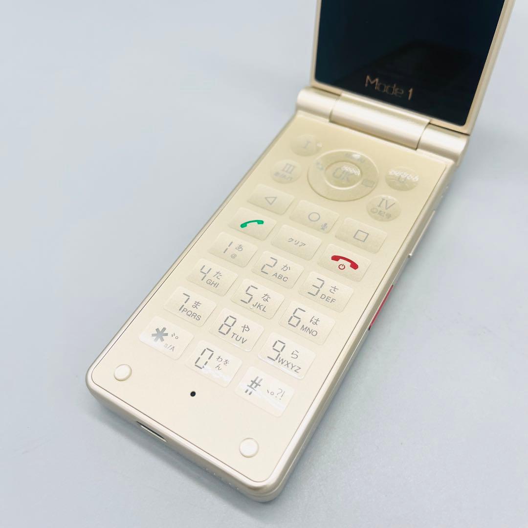 箱付　Mode1 ガラケー 型 SIMフリー RetroII レザー調 ブラック