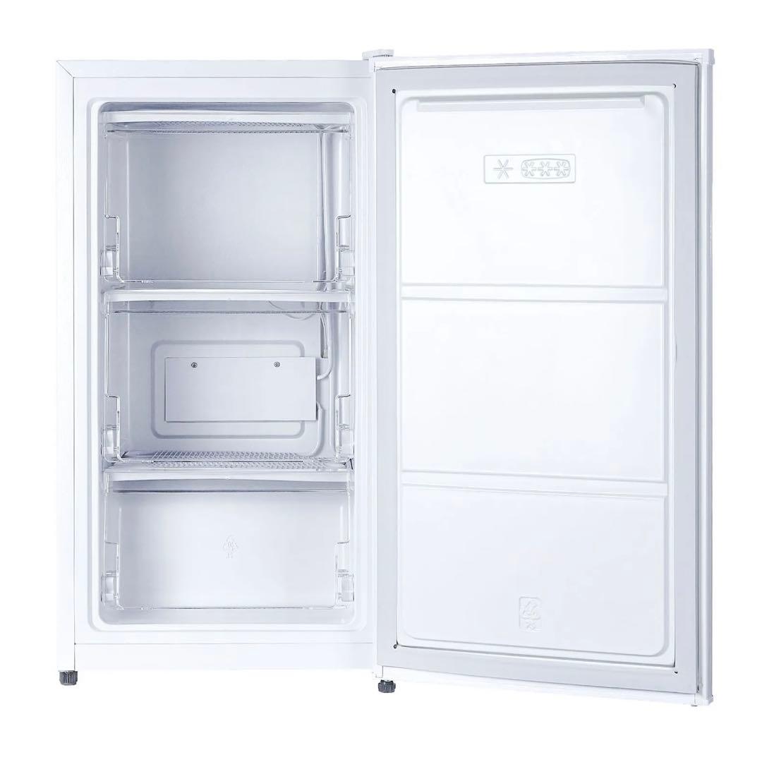 【新品】冷凍庫 60L スリム 小型 省エネ 大容量 セカンド冷凍庫 直冷式