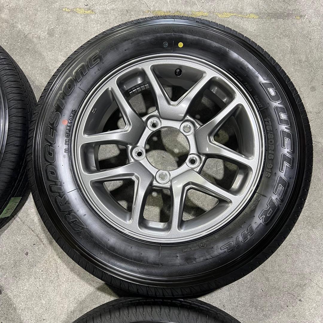 ジムニー JB64 純正アルミホイールタイヤ 4本セット 新車外し品 T31