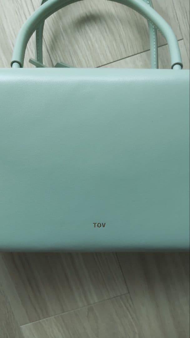TOV ミントグリーン ハンドバッグ