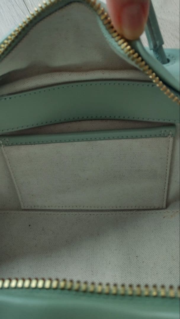 TOV ミントグリーン ハンドバッグ