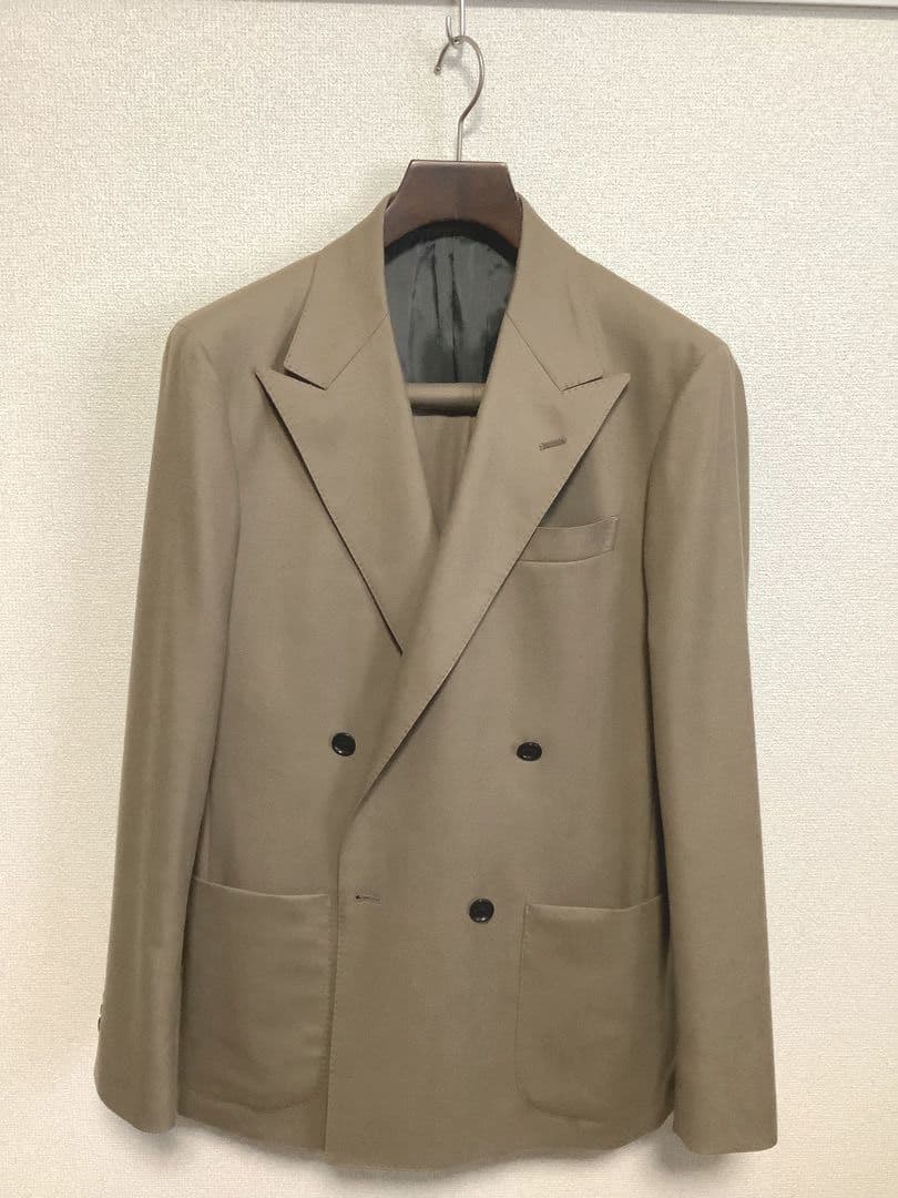 UNITED ARROWS　グレージュ　ベージュ　セットアップ