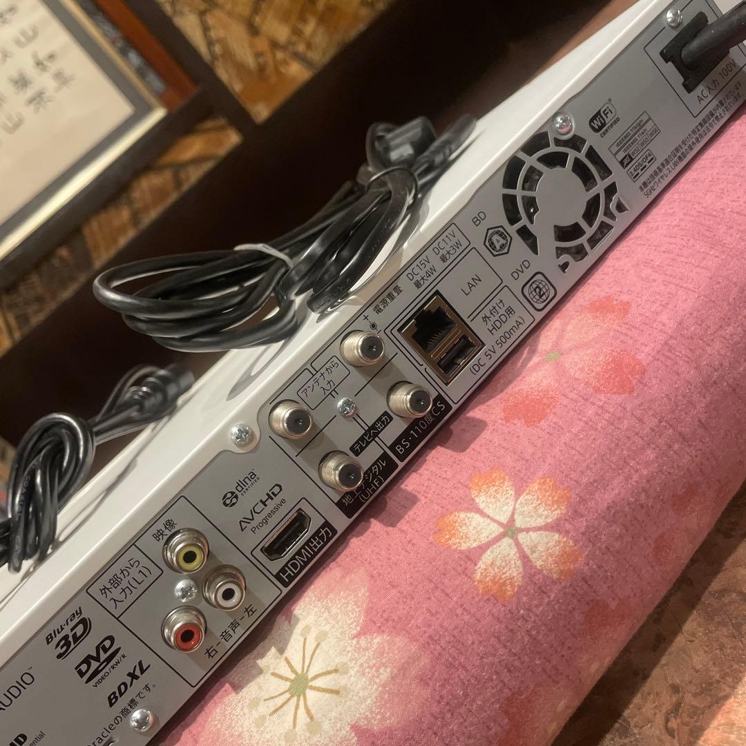 シャープBD−WW1100 12倍録2番組W録 1000GB 純正リモ付フル装備