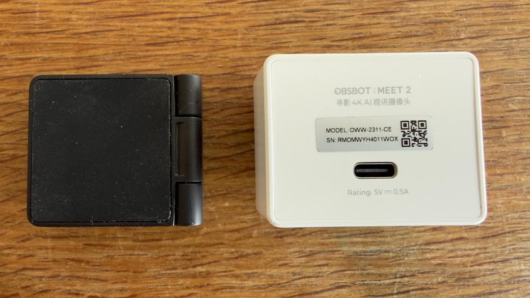 OBSBOT MEET 2 4K Webカメラ ホワイト