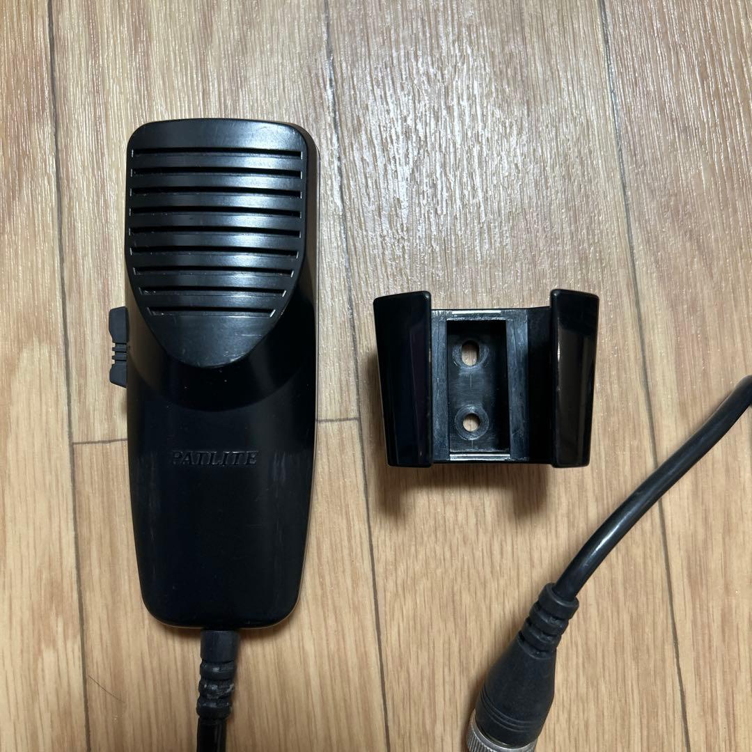 美品 現行型 パトライト サイレンアンプ マイク・ホルダー付き Patlite製