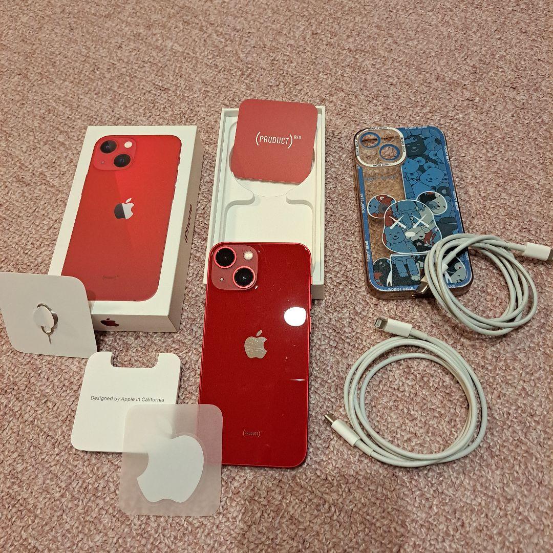 Apple iPhone 13 mini RED 本体 256