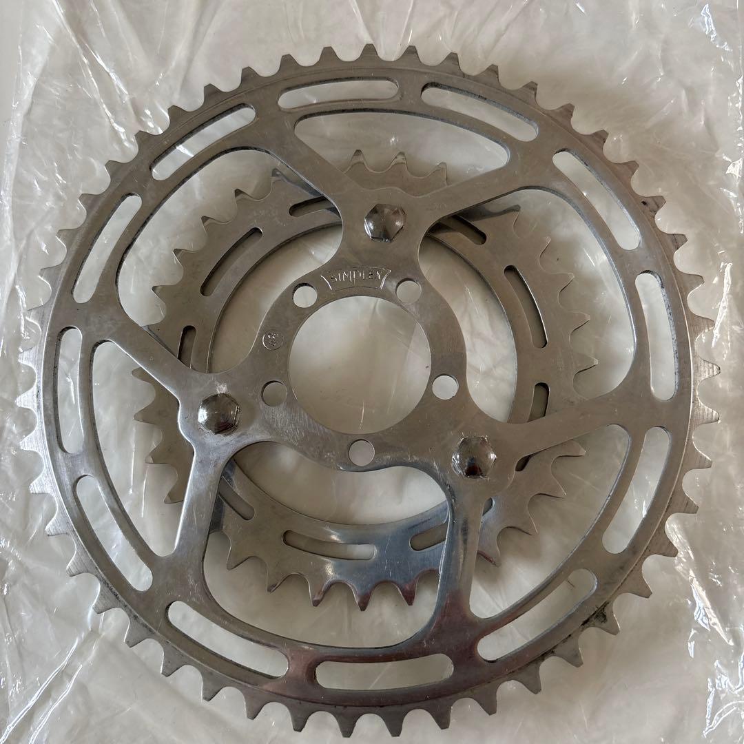 SIMPLEX DOUBLE PLATEAU 自転車用ギア