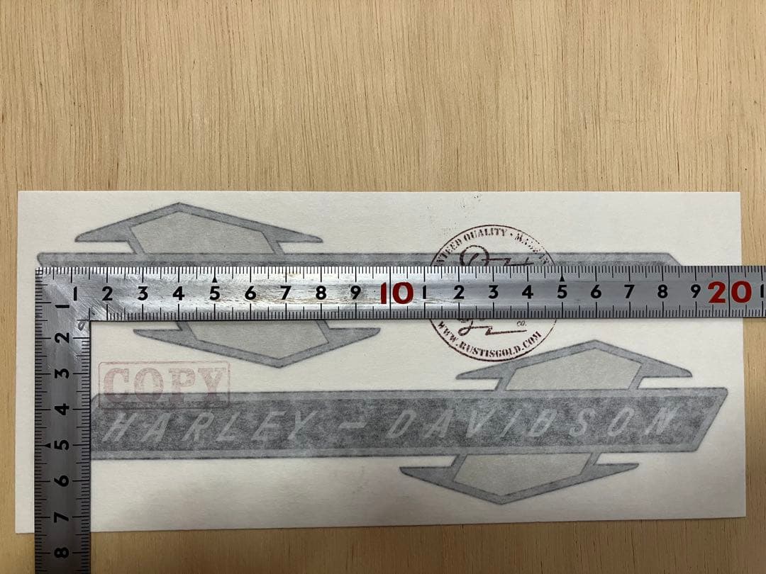 レプリカタンクデカール 1963-1965 Sportster XLH XLCH