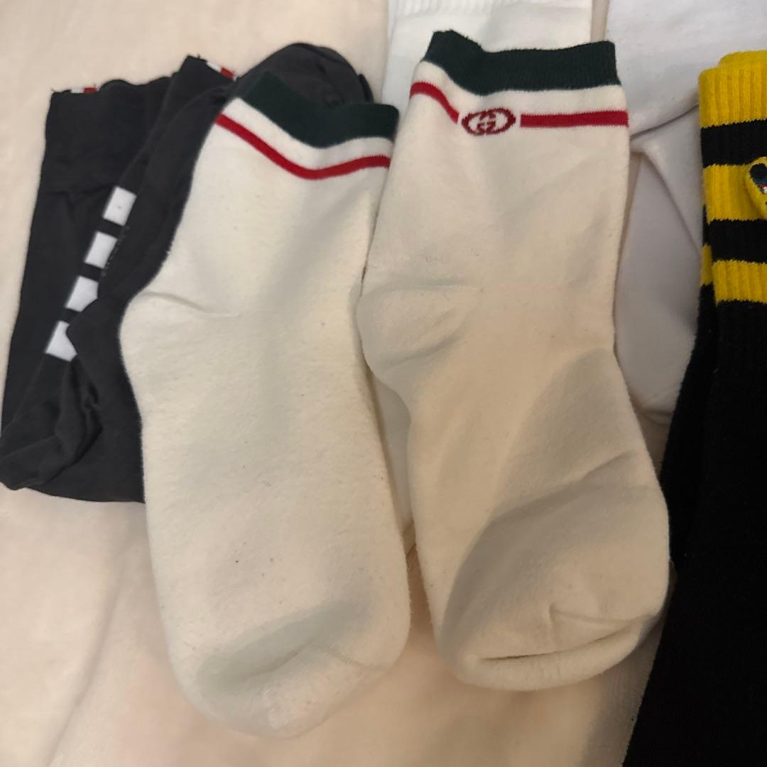 GUCCI / DIOR / THOM BROWN ソックス 6点セット