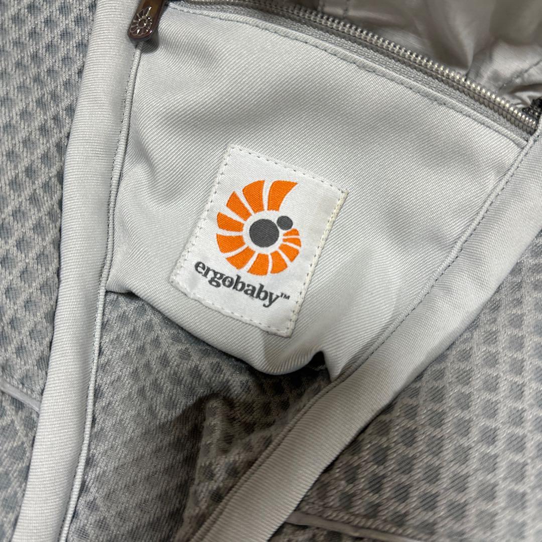 エルゴベビー オムニ ブリーズ パールグレー　ポーチ付